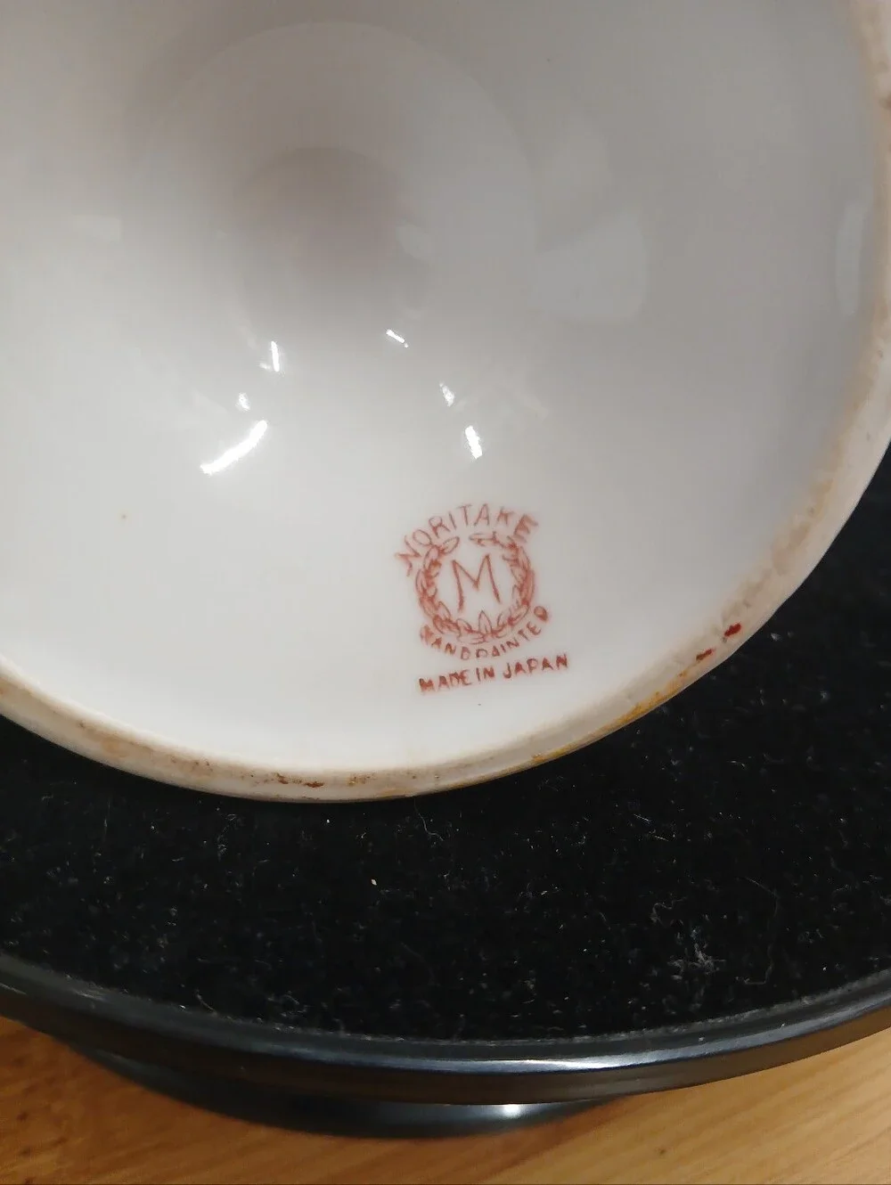 Vtg Noritake Morimura Vase in Warm Amber Tones 